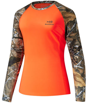 Women's Hunting Camo Long Sleeve UV Shirts FS13W - Bassdash