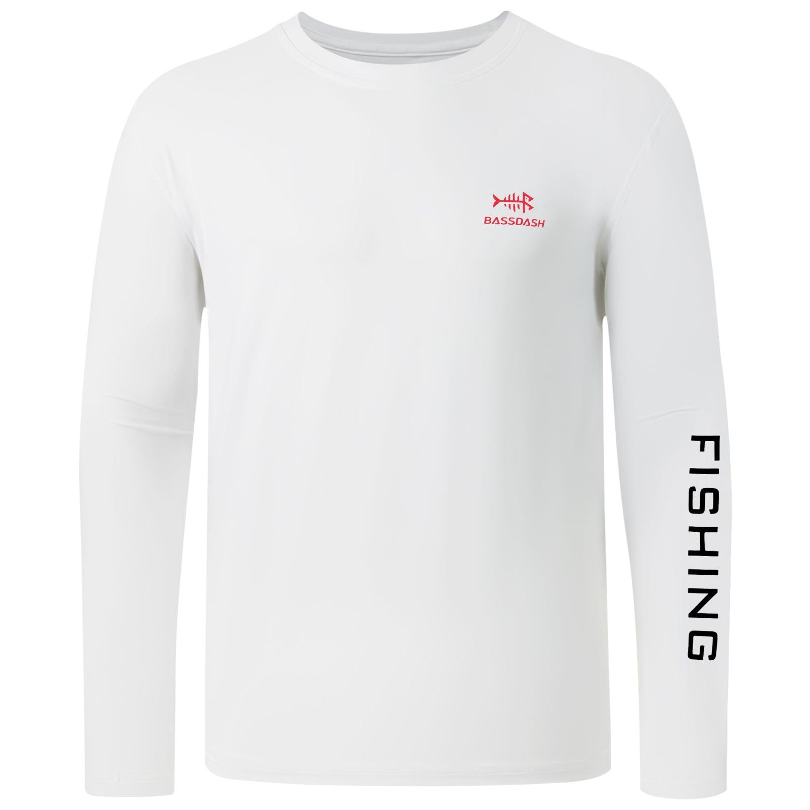 Men's UPF 50+ Long Sleeve UV Sun Shirts FS31M - Bassdash