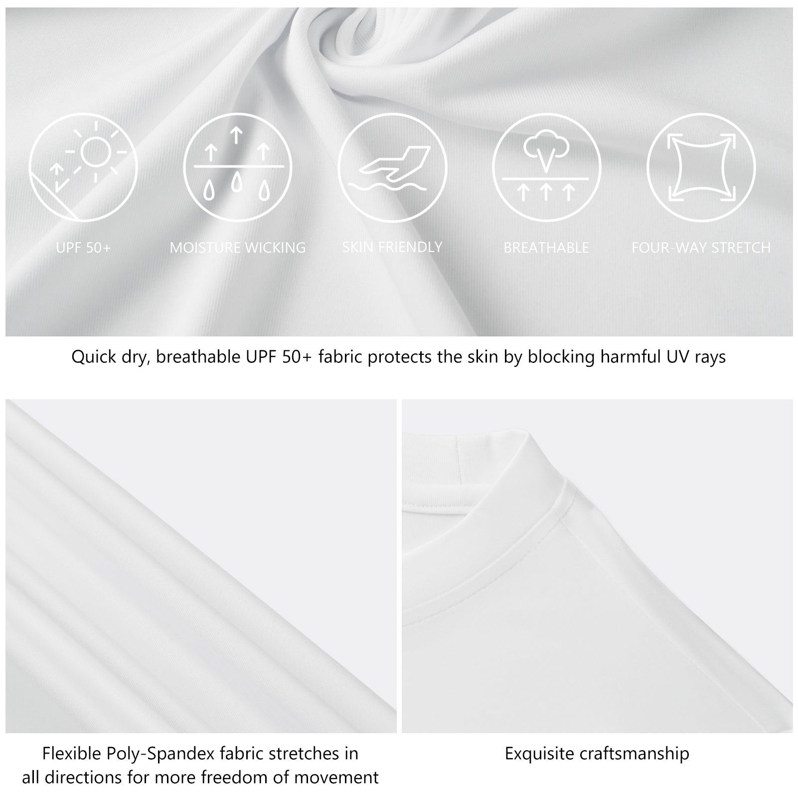 Women's UPF 50+ Short Sleeve T-Shirts - Bassdash