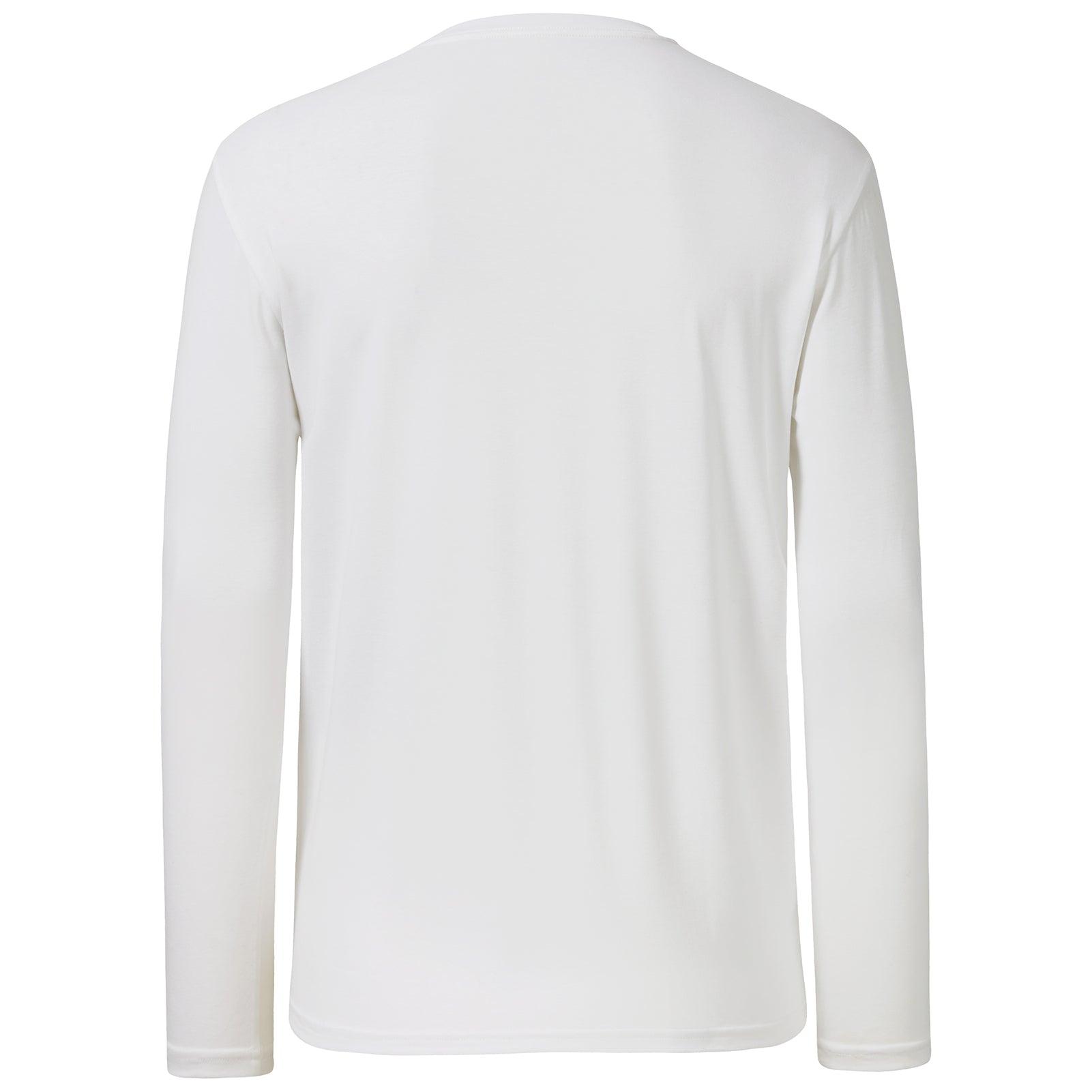 Men's UPF 50+ Cotton Blend Long Sleeve T-Shirts - Bassdash