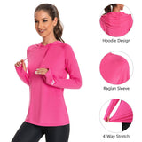 Women’s UPF 50+ LS Hoodie Shirt - Bassdash
