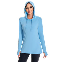 Women’s UPF 50+ LS Hoodie Shirt