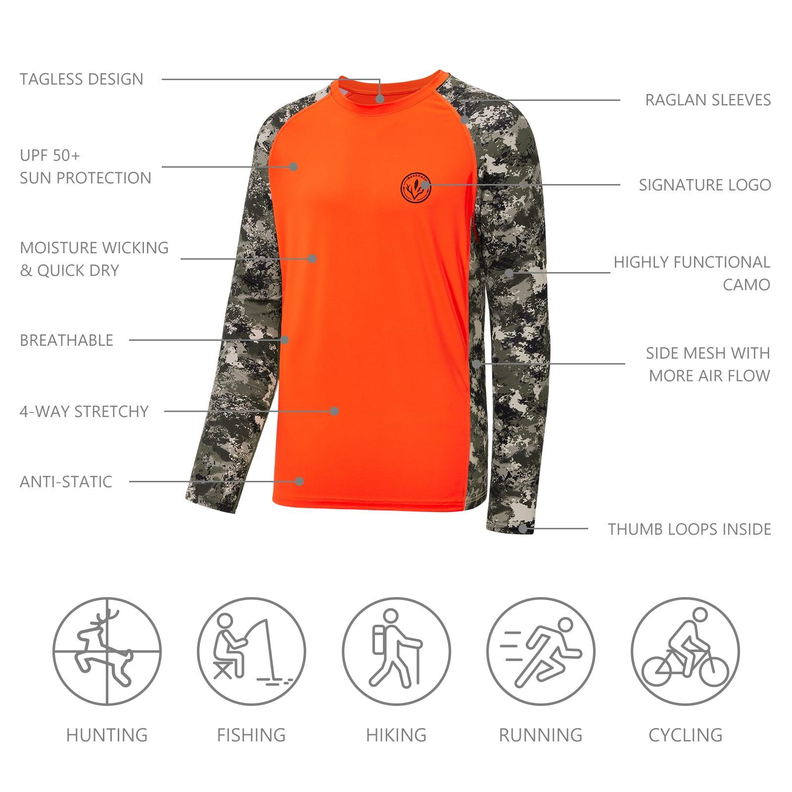 Men's UPF 50+ Camo Shirt - Bassdash