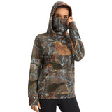 BASSDASH Women’s Fleece Hoodie with Neck Gaiter - Bassdash
#color_autumn-forest-no-logo-at-sleeve