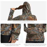 BASSDASH Women’s Fleece Hoodie with Neck Gaiter - Bassdash
#color_autumn-forest-no-logo-at-sleeve