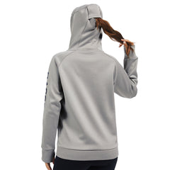 BASSDASH Women’s Fleece Hoodie with Neck Gaiter