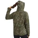 BASSDASH Women’s Fleece Hoodie with Neck Gaiter - Bassdash
#color_moss-wood-no-logo-at-sleeve