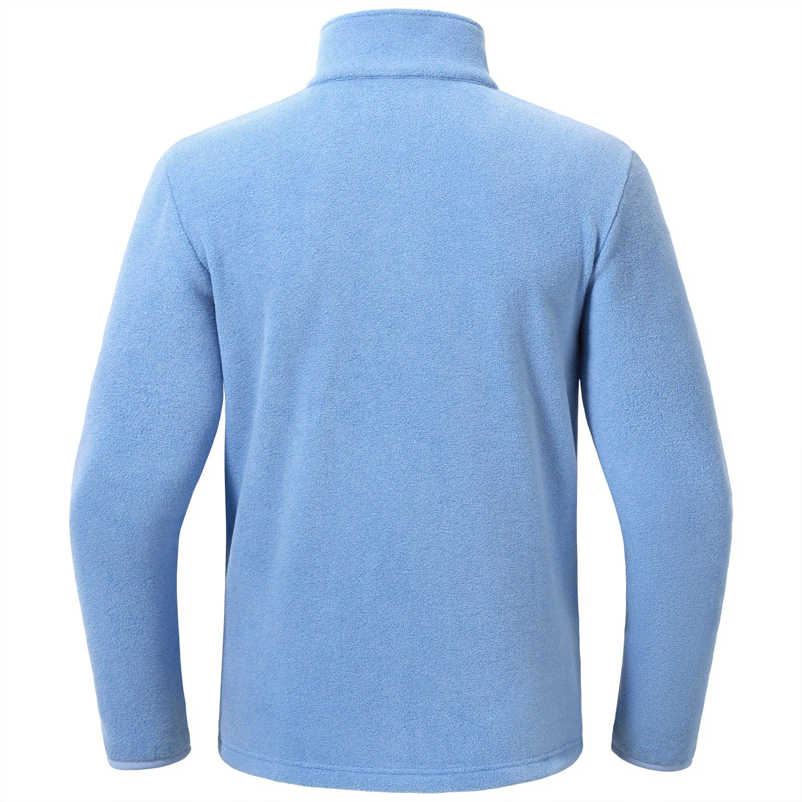 Mens fleece jacket 1 4 Zip Fleece Pullover - Bassdash Mens fleece jacket 1 4 Zip Fleece Pullover - Bassdash