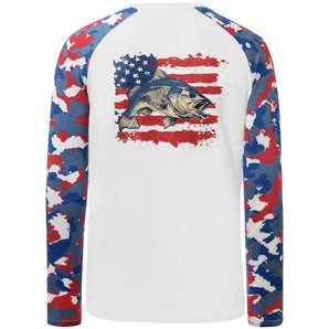 Men’s Fish Graphic Long Sleeve T-Shirts
