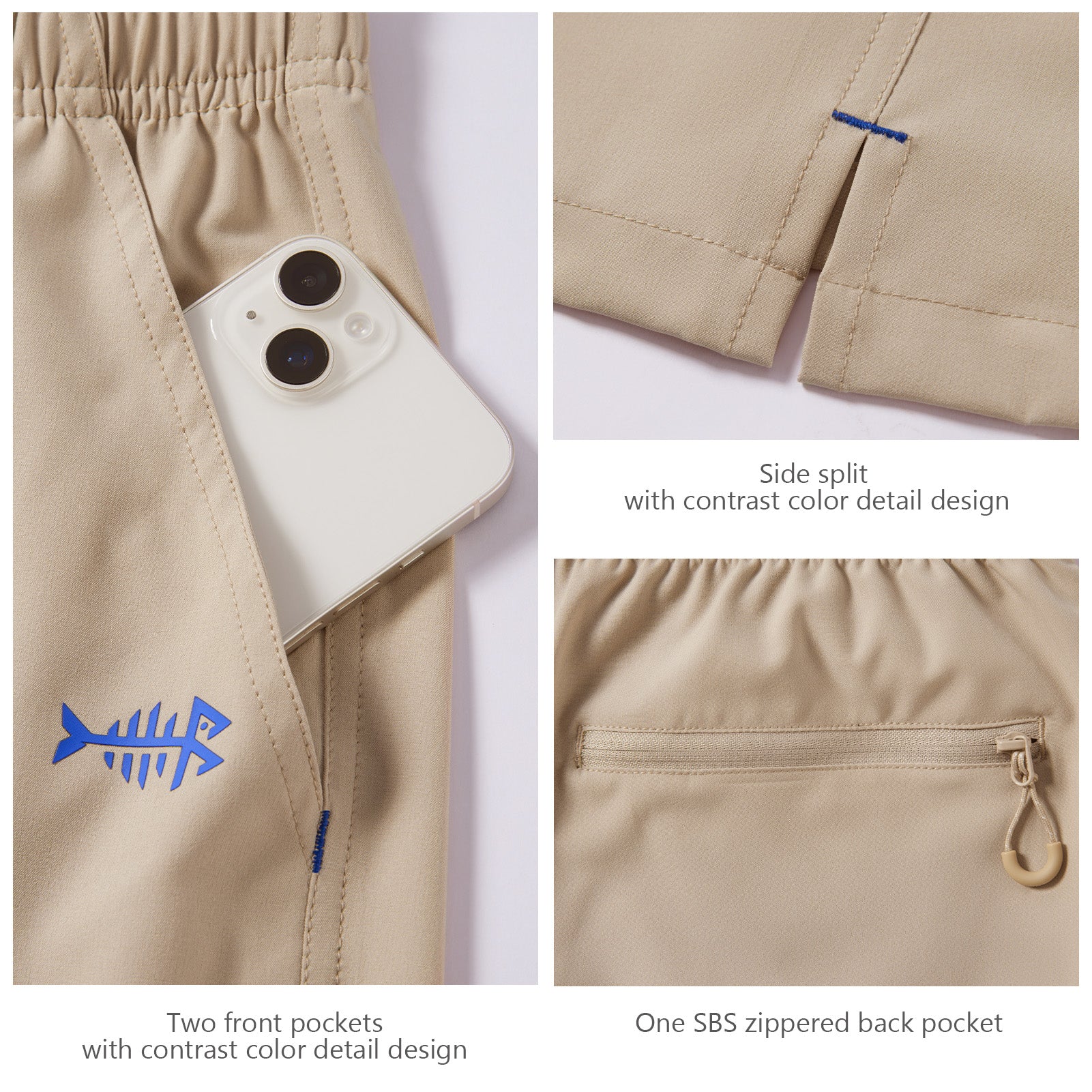 Mens Fishing Shorts with Pockets | Bassdash