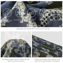 Youth UPF 50+ Hunting Hoodie Shirt with Neck Gaiter FS02Y