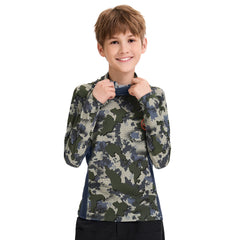 Youth UPF 50+ Hunting Hoodie Shirt with Neck Gaiter FS02Y