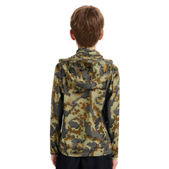 Youth UPF 50+ Hunting Hoodie Shirt with Neck Gaiter FS02Y