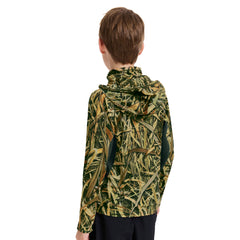 Youth UPF 50+ Hunting Hoodie Shirt with Neck Gaiter FS02Y