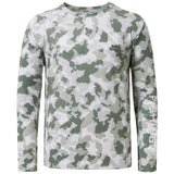 camo fishing shirt Ash Green Camo