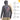 Gray hoodie with fish design on the back, featuring outdoor product icons and text.