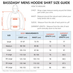 Men’s UPF 50+ Graphic Hoodie with Mask FS47M