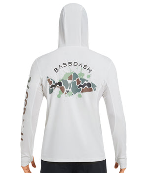 M’s UPF 50+ Graphic Hoodie Shirt FS48M