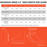 Men's 4.5inch Waterproof Deck Boots