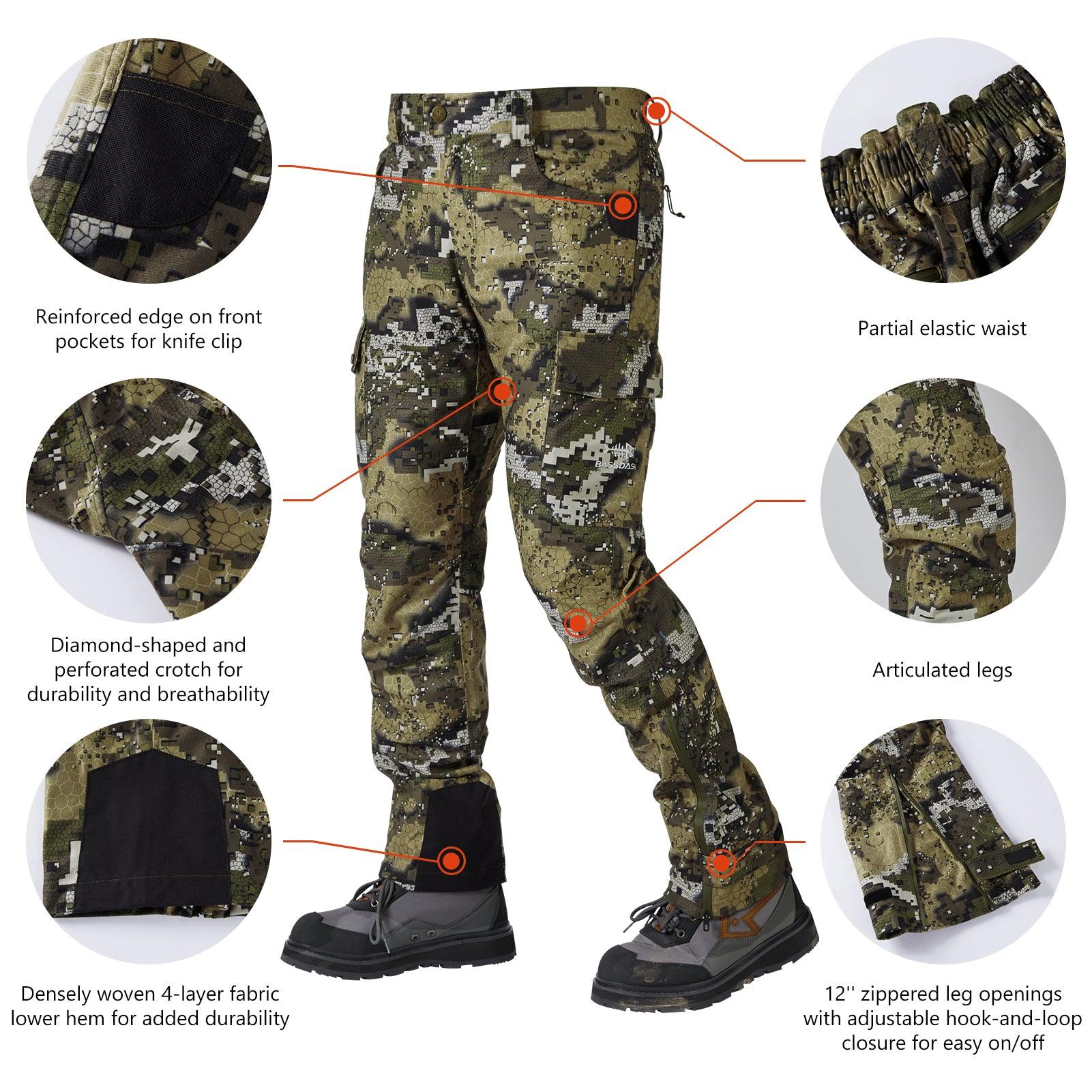 Breathable waterproof hunting pants for men – Bassdash