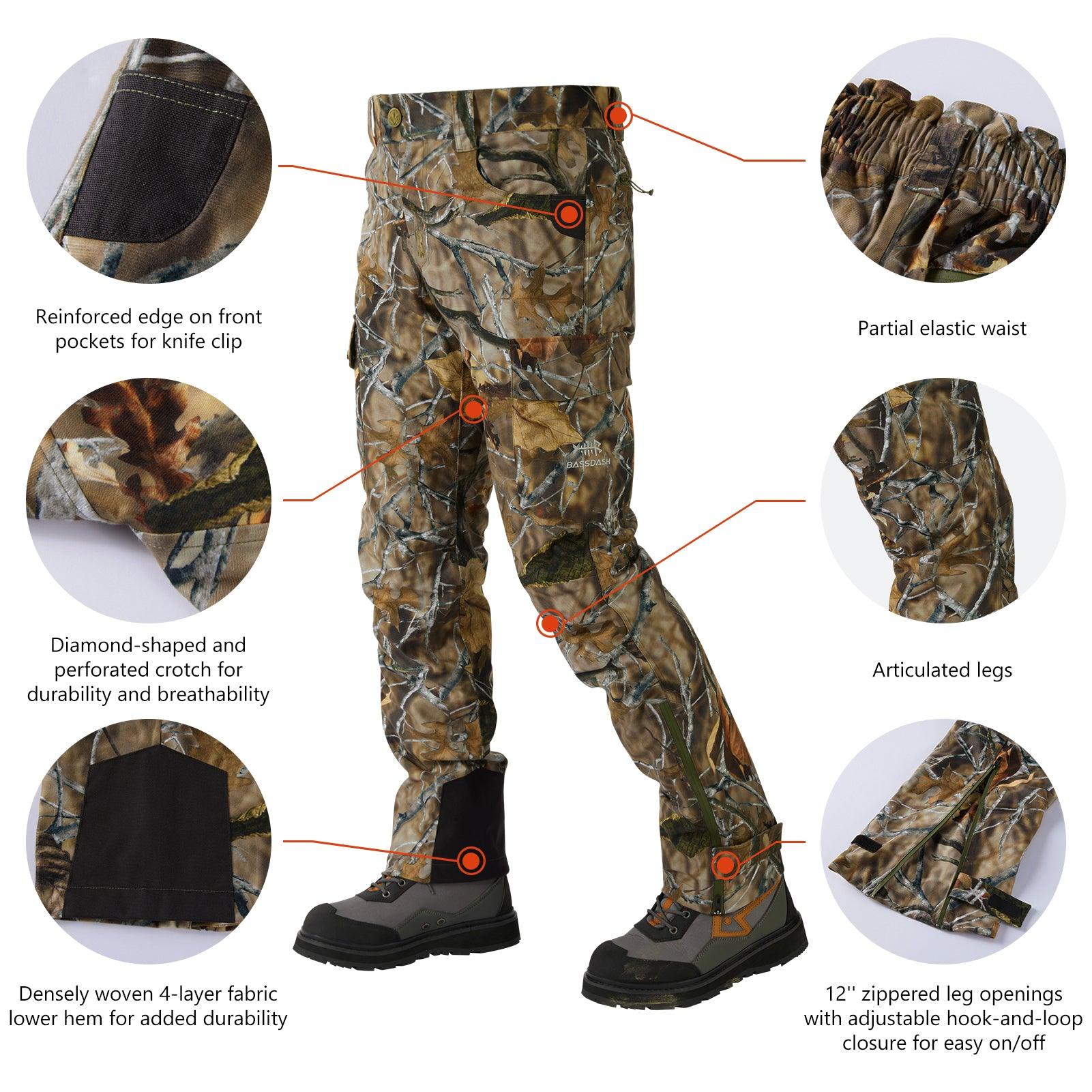 Breathable waterproof hunting pants for men – Bassdash