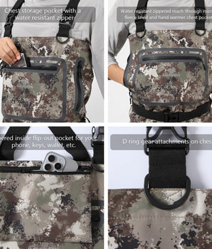 Men’s Breathable Chest Wader Stocking Foot FW11
