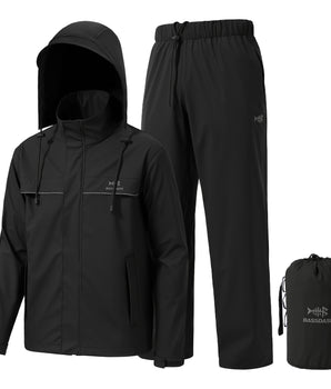 Men’s Waterproof Breathable Rain Suit FW12