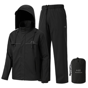 Men’s Waterproof Breathable Rain Suit FW12
