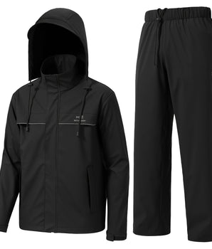 Men’s Waterproof Breathable Rain Suit FW12