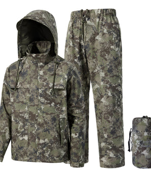 Men’s Waterproof Breathable Rain Suit FW12