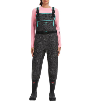 Women’s Leopard Neoprene Waders FW14