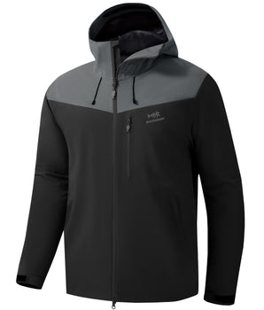 VORTEXIS Men’s Ultra Lightweight Waterproof Breathable Rain Jacket
