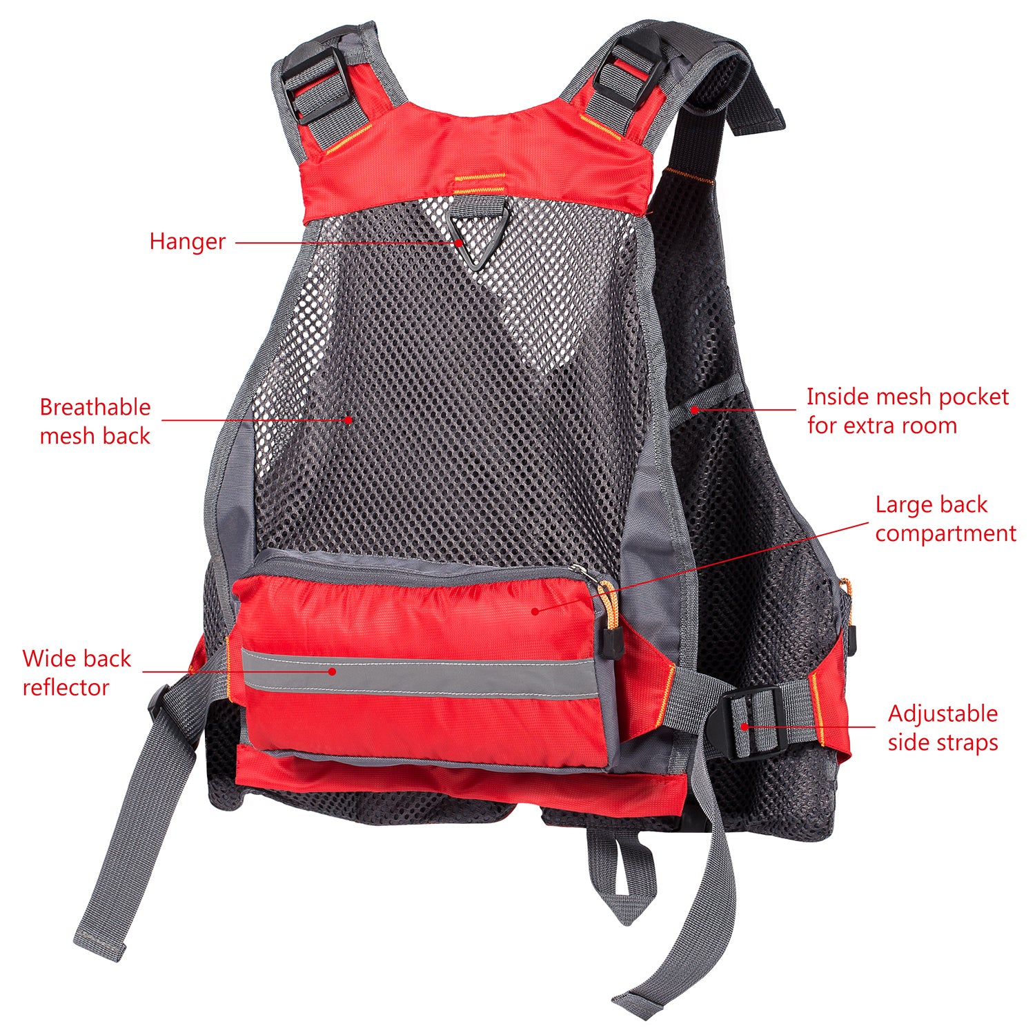 Classic Fishing Vest for Men Women | Bassdash Fishing