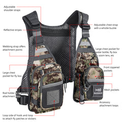 FV08 Ultra Lightweight Fishing Vest for Men Women