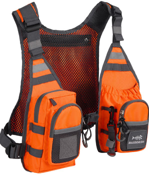 FV08 Ultra Lightweight Fishing Vest for Men Women
