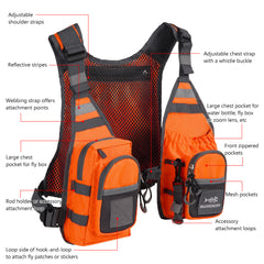 FV08 Ultra Lightweight Fishing Vest for Men Women
