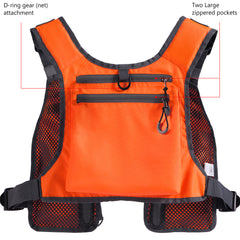 FV08 Ultra Lightweight Fishing Vest for Men Women