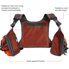 FV08 Ultra Lightweight Fishing Vest for Men Women