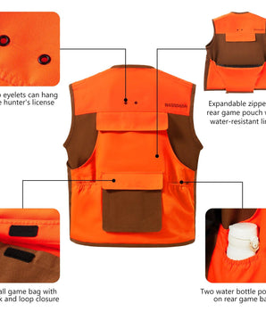 Upland Field Hunting Vest FV15 - Bassdash