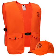 Unisex Blaze Orange Hunting Vest FV18