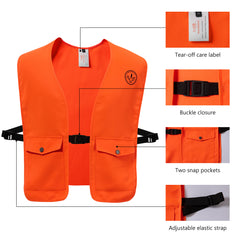 Unisex Blaze Orange Hunting Vest FV18