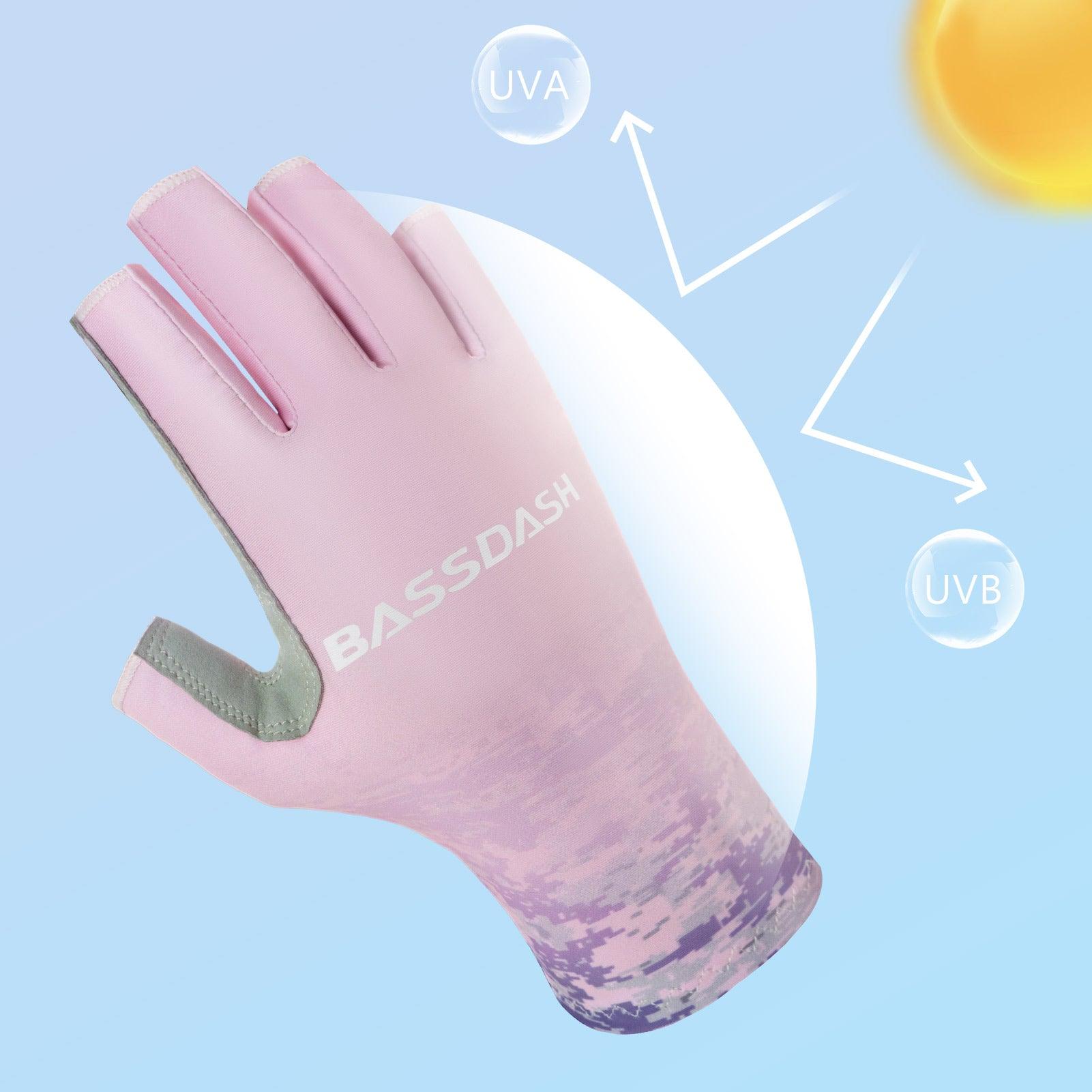 Fishing Sun Gloves UV Protection for Women