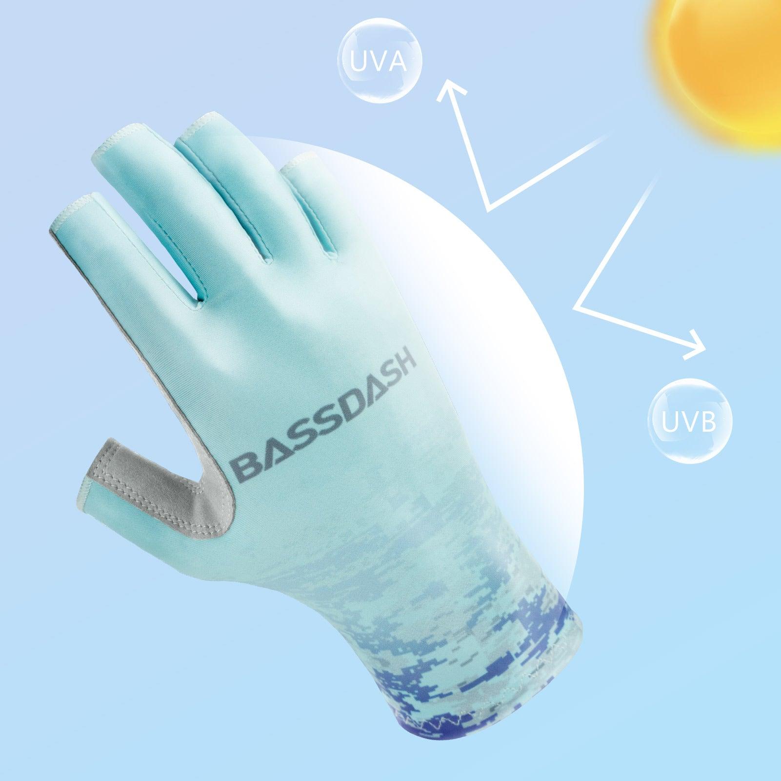 Fishing Sun Gloves UV Protection for Women