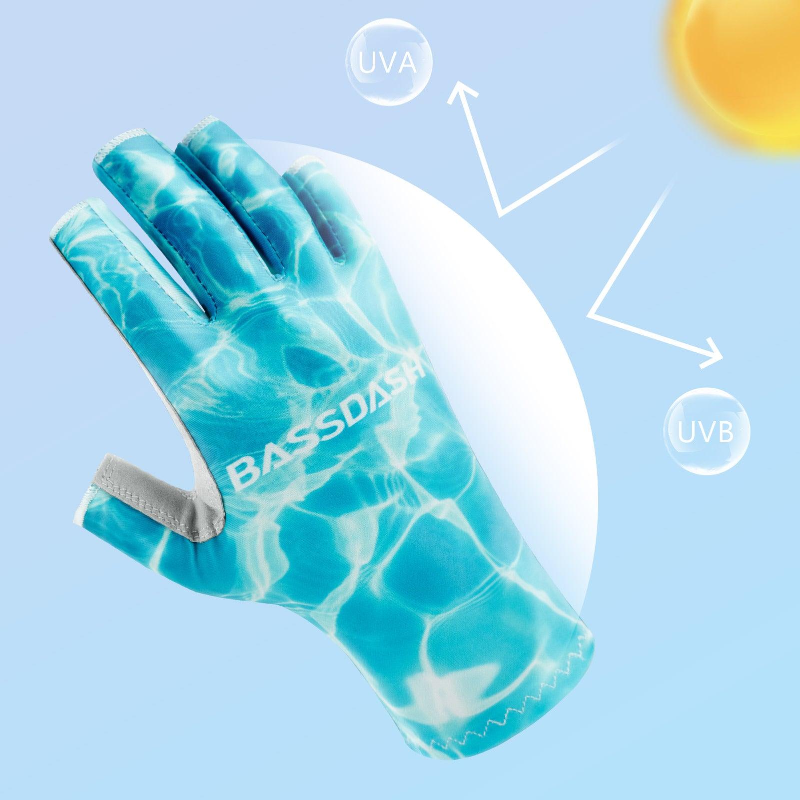 Fishing Sun Gloves UV Protection for Women