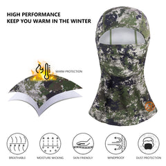 Winter Balaclava Fleece Ninja Hood Neck Warmer