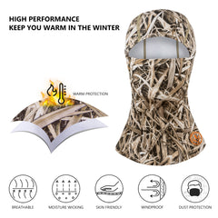 Winter Balaclava Fleece Ninja Hood Neck Warmer
