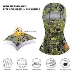 Winter Balaclava Fleece Ninja Hood Neck Warmer