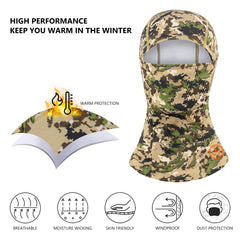 Winter Balaclava Fleece Ninja Hood Neck Warmer