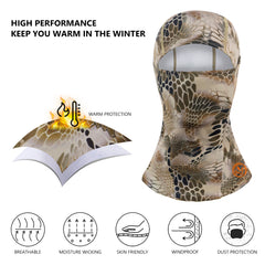 Winter Balaclava Fleece Ninja Hood Neck Warmer
