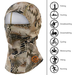 Winter Balaclava Fleece Ninja Hood Neck Warmer